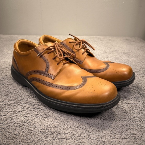 Dr. Comfort Wing Oxford Shoes‎ Mens Size 15 XW Wingtip Diabetic Orthopedic 8320